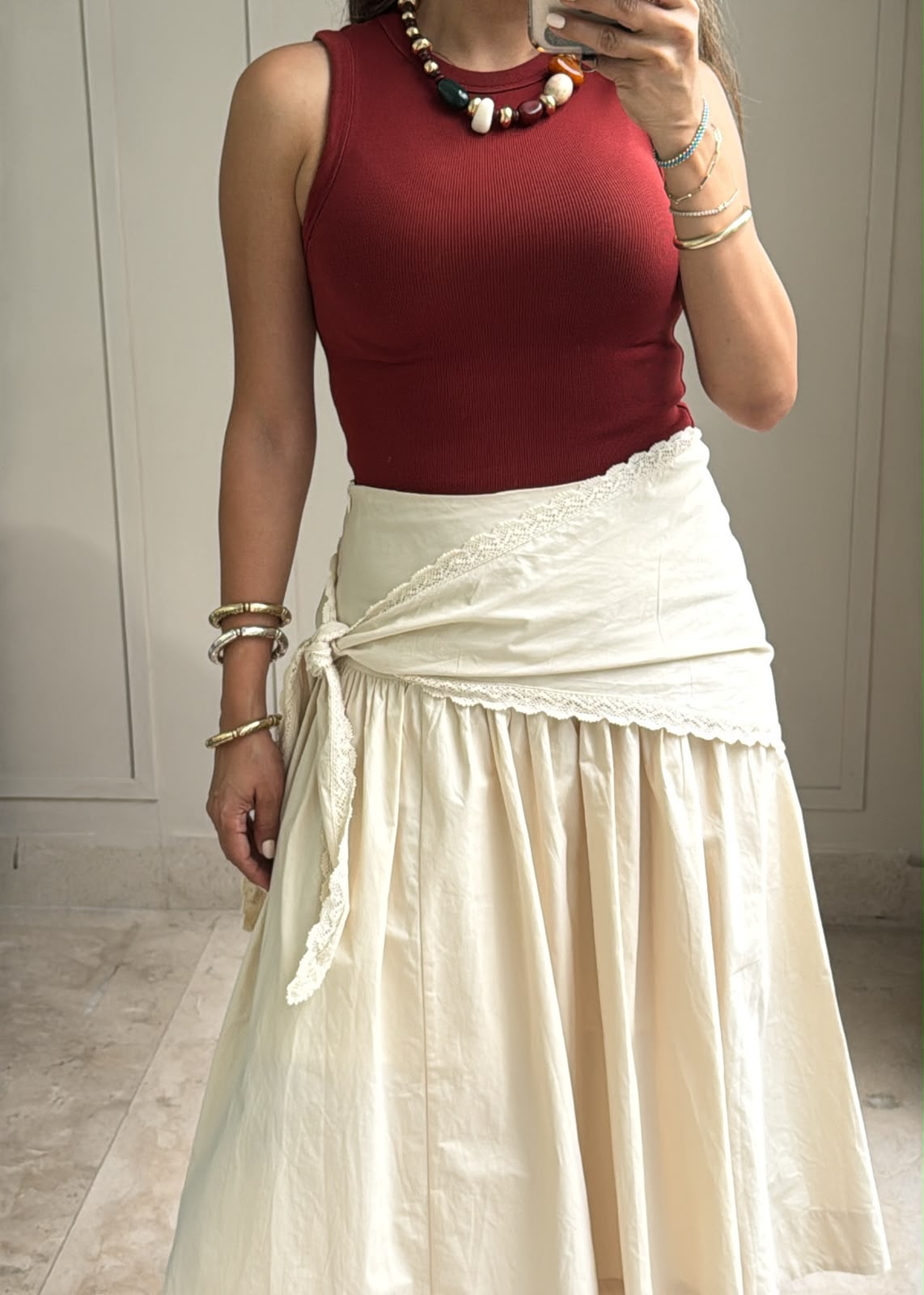 Cassandra Wrap Skirt
