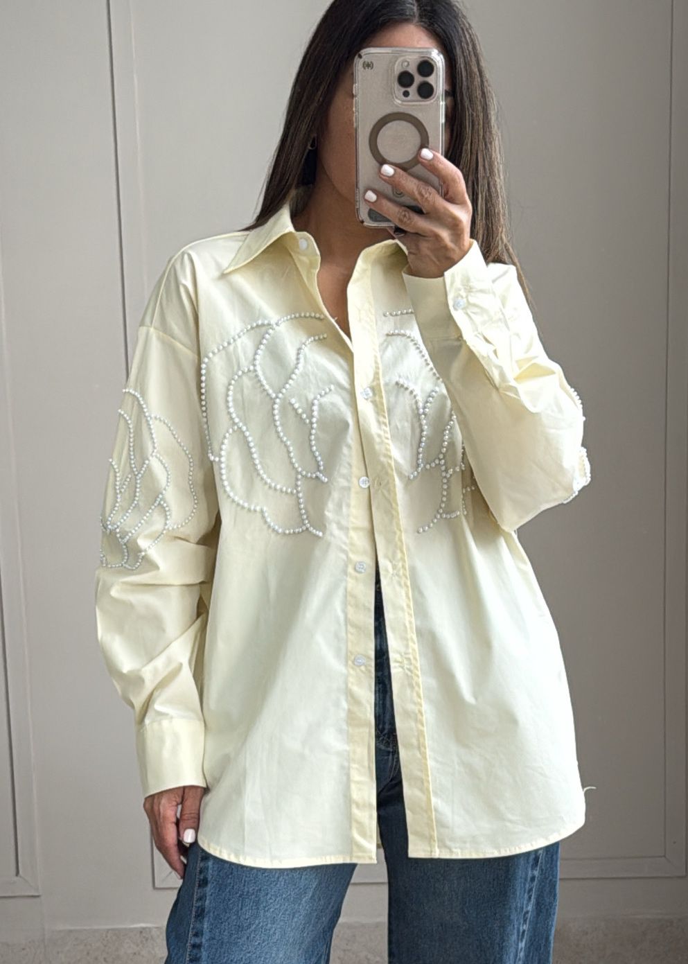 Soft Pearl Blouse