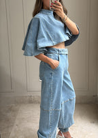 Deborah Denim Set