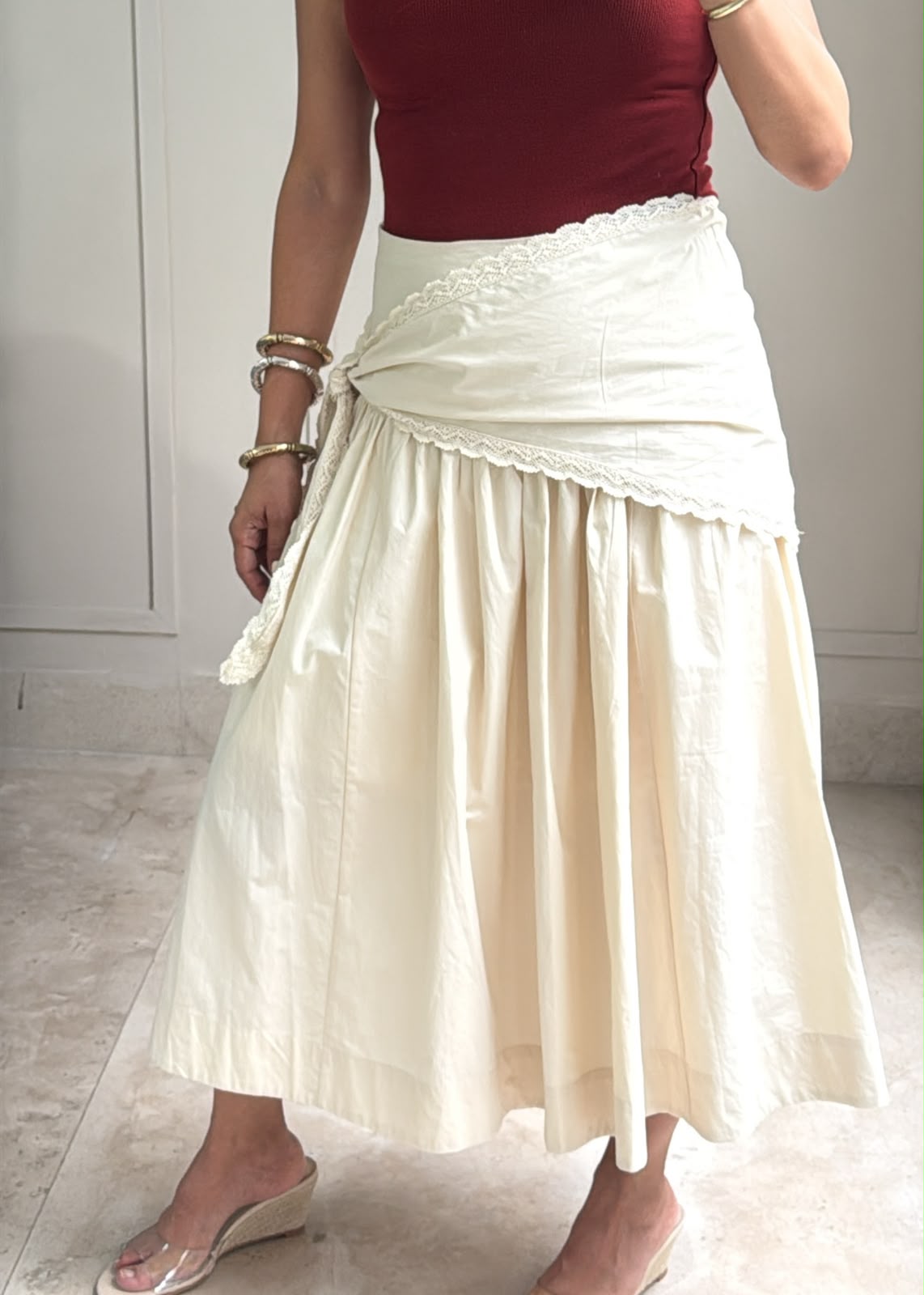 Cassandra Wrap Skirt