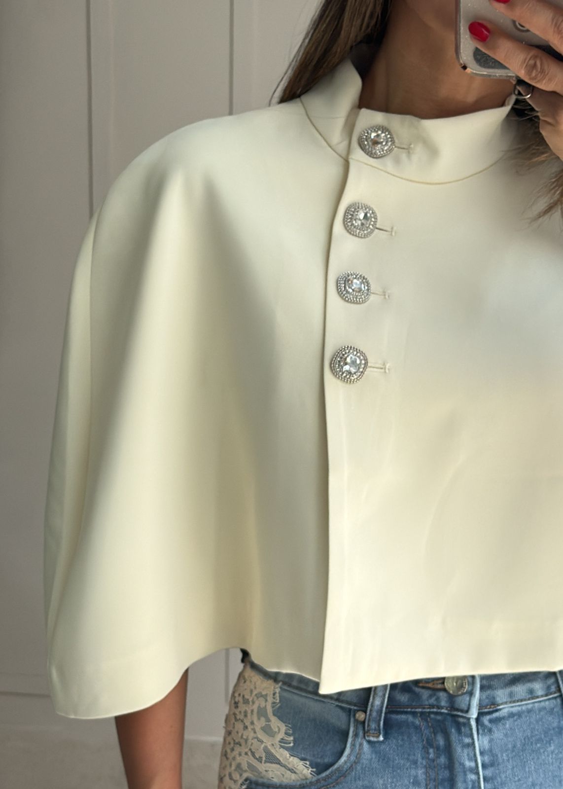 Angelina Cape Top