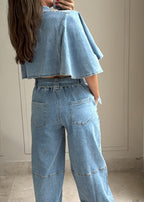 Deborah Denim Set