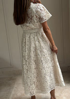 Louise Lace Midi Dress