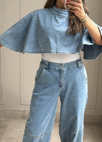 Deborah Denim Set