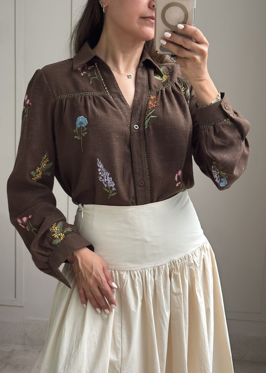 Hazel Embroidered Blouse
