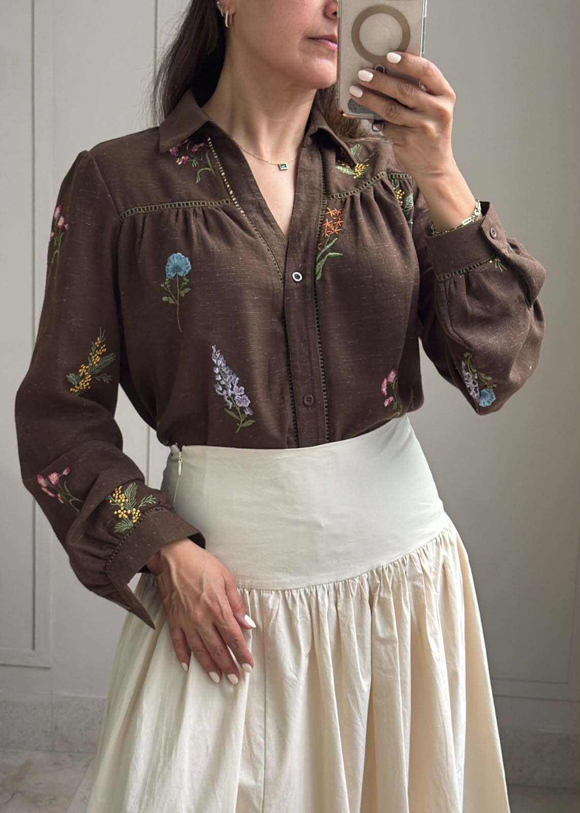 Hazel Embroidered Blouse