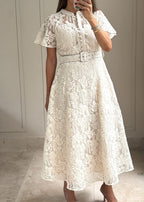 Louise Lace Midi Dress