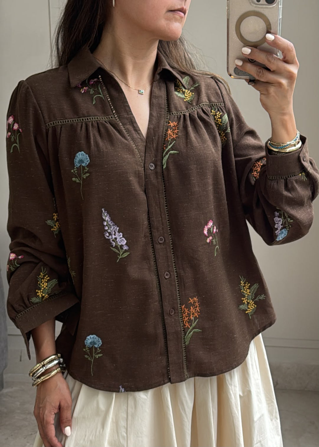 Hazel Embroidered Blouse