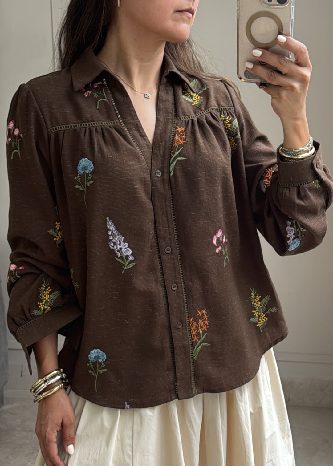 Hazel Embroidered Blouse