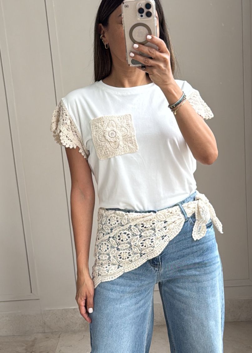 Playera Crochet