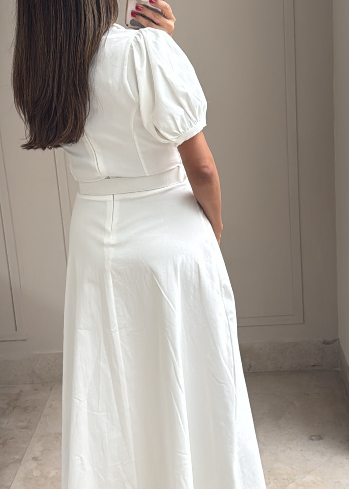 Pearl Denim Dress