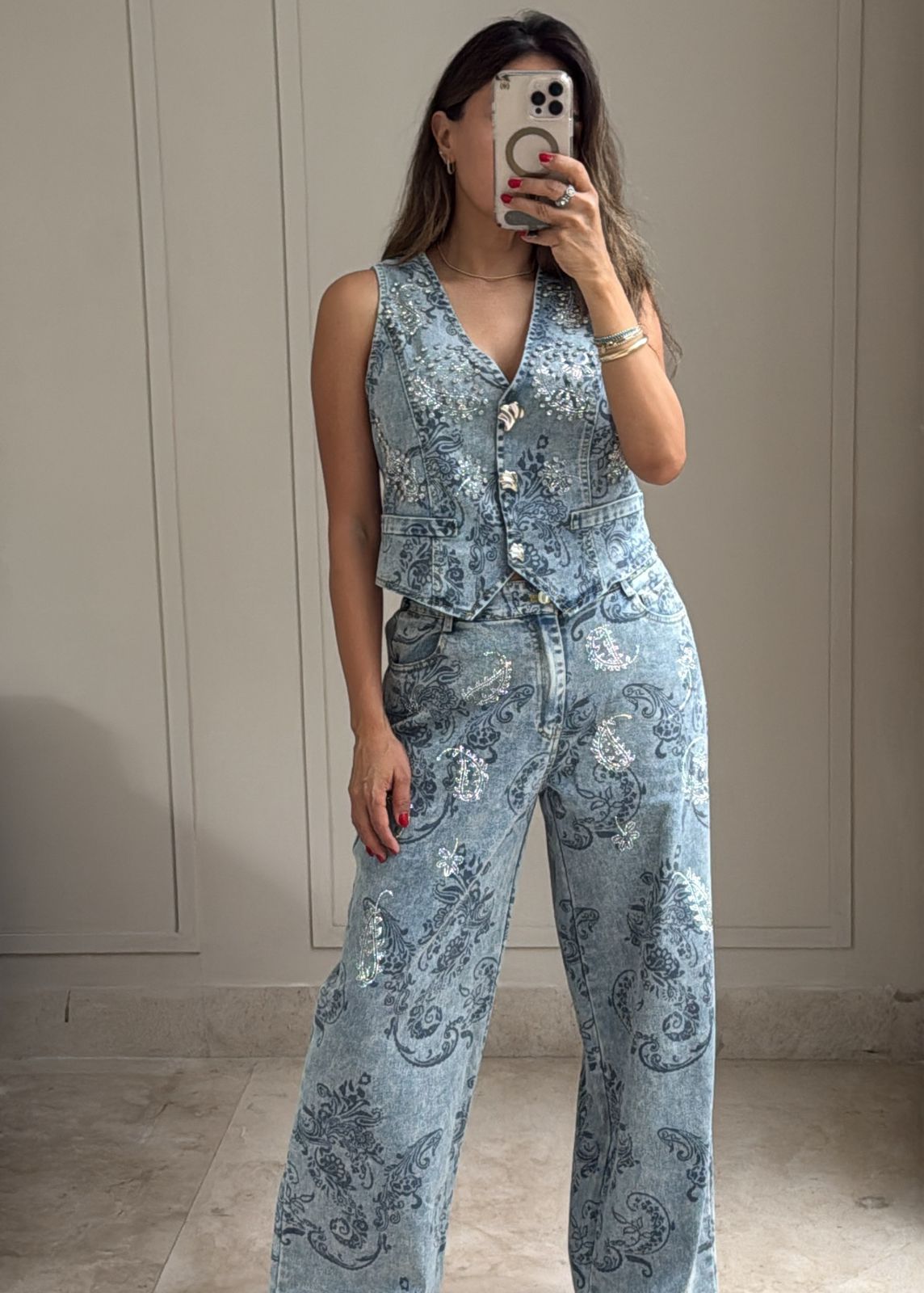 Blair Denim Set