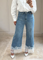 Monroe Lace Denim