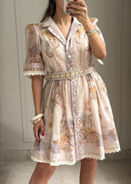 Blush Paisley Dress