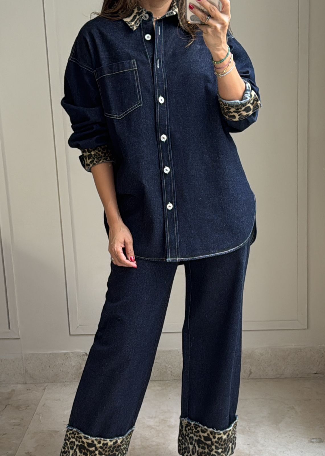 Dark Denim Wild Touch Set