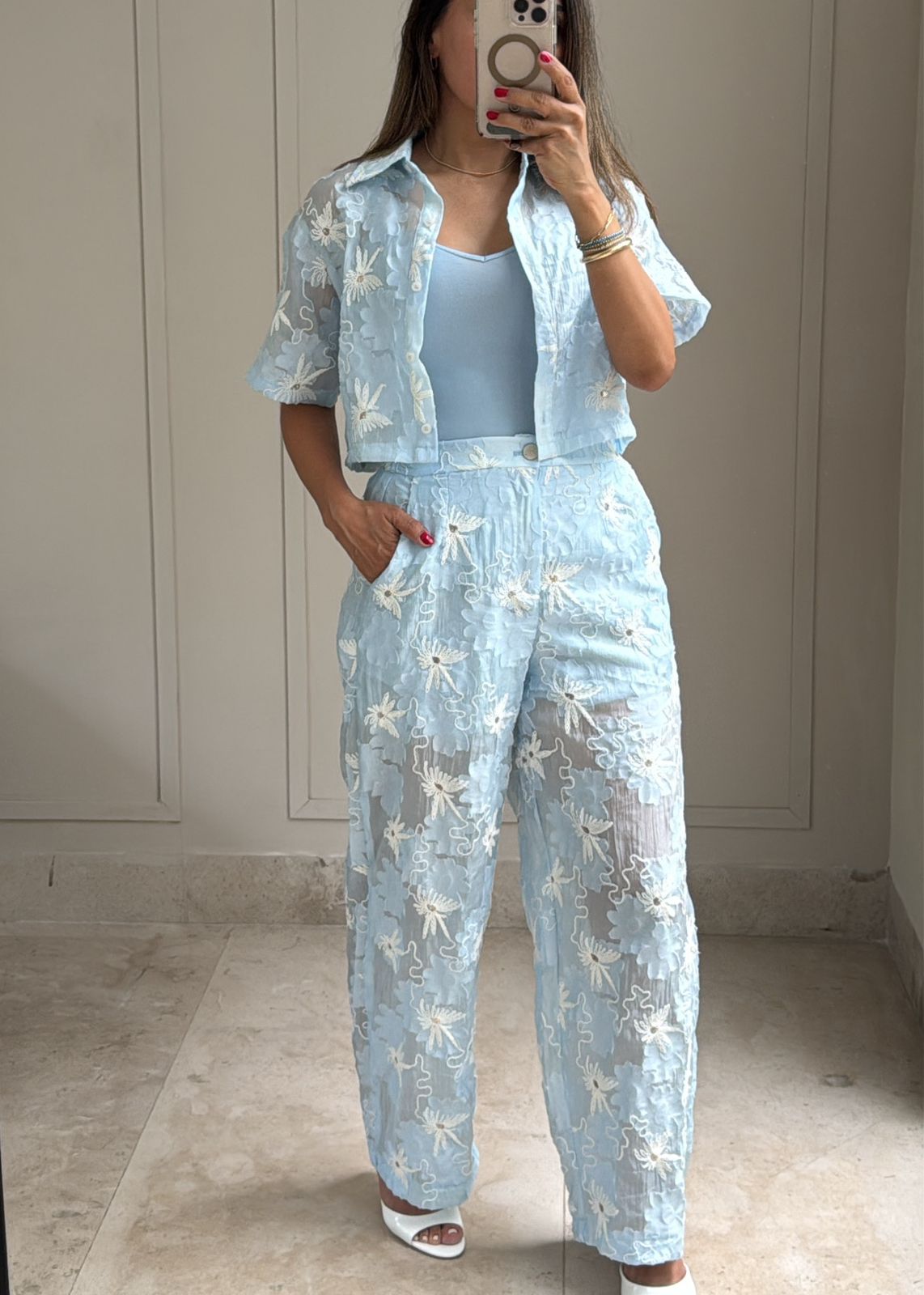 Blue Blossom Set