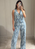 Blair Denim Set