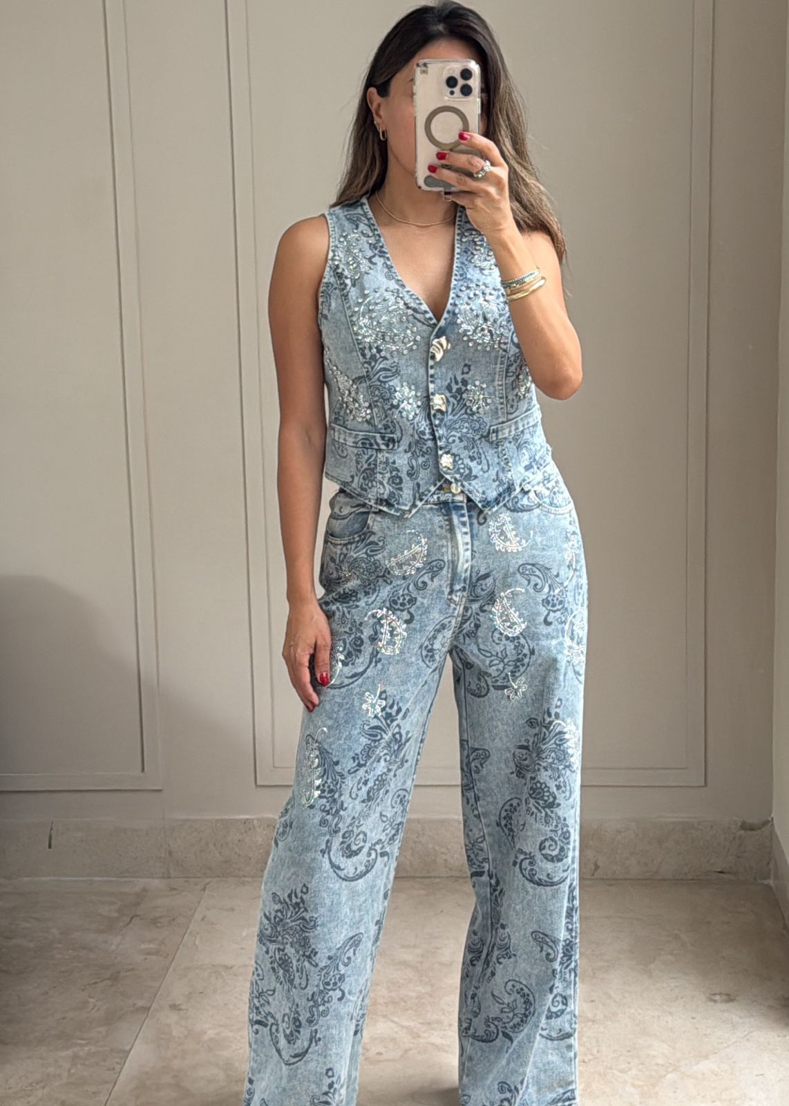 Blair Denim Set