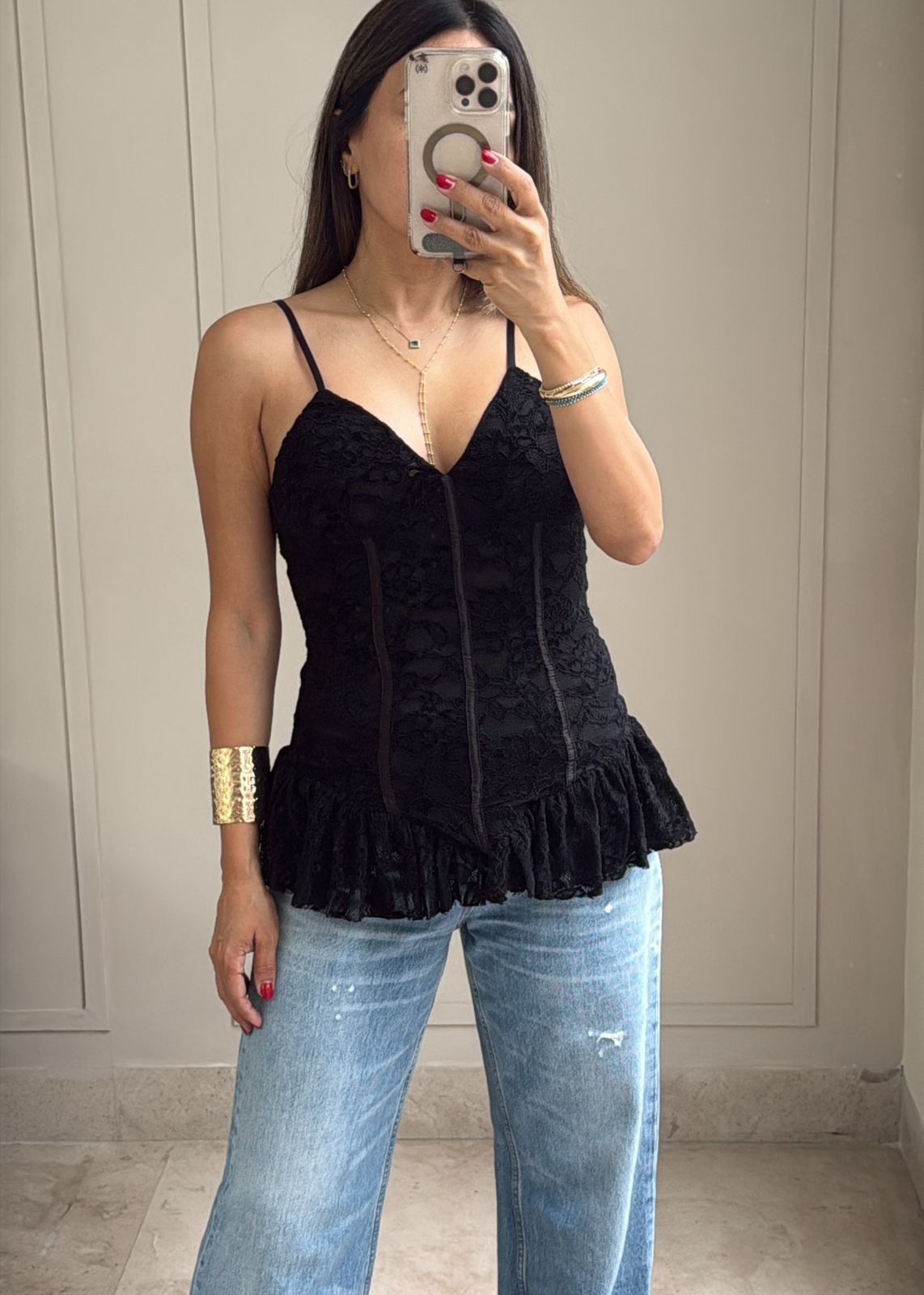 Hailey Lace Top