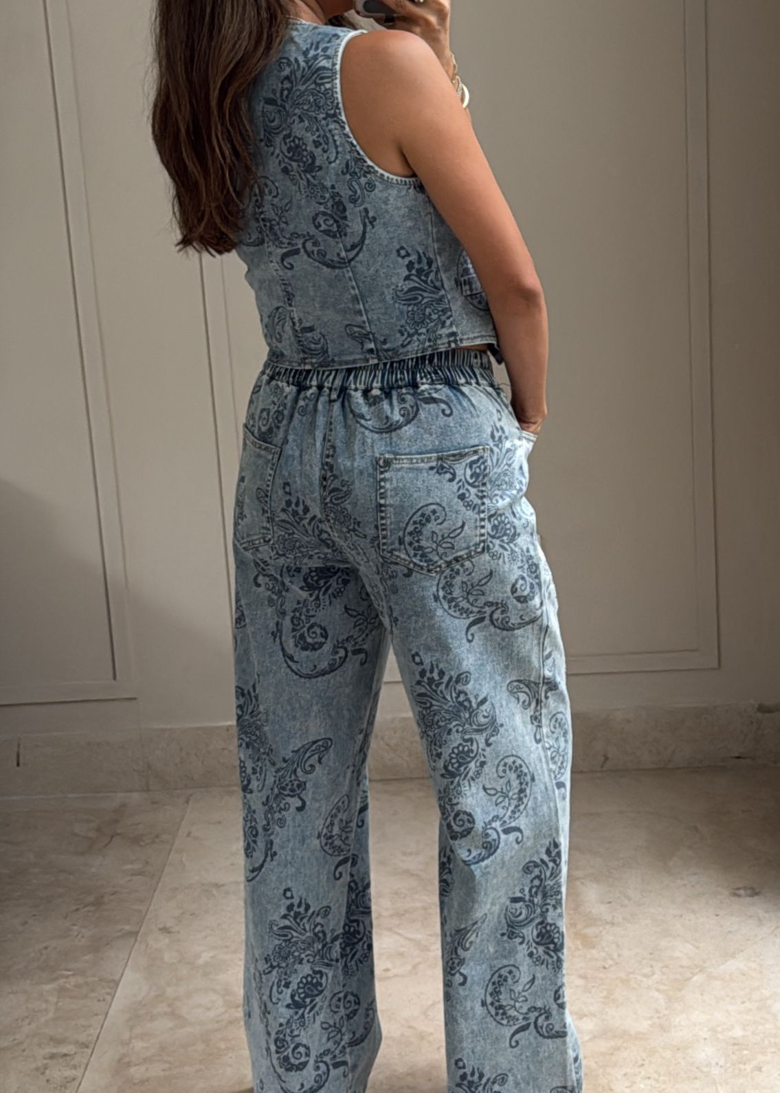Blair Denim Set