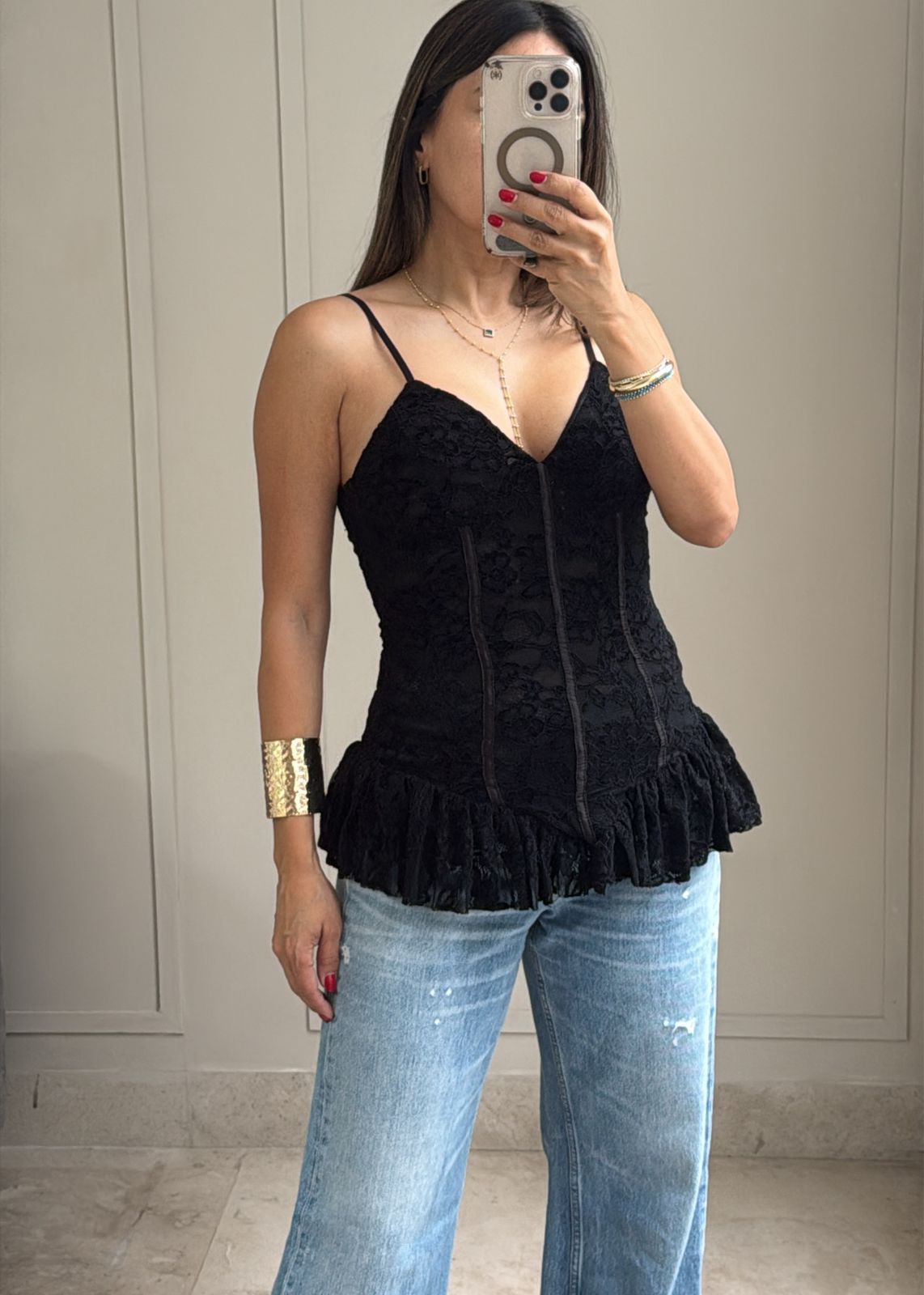 Hailey Lace Top