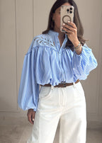 Amelia Balloon Blouse