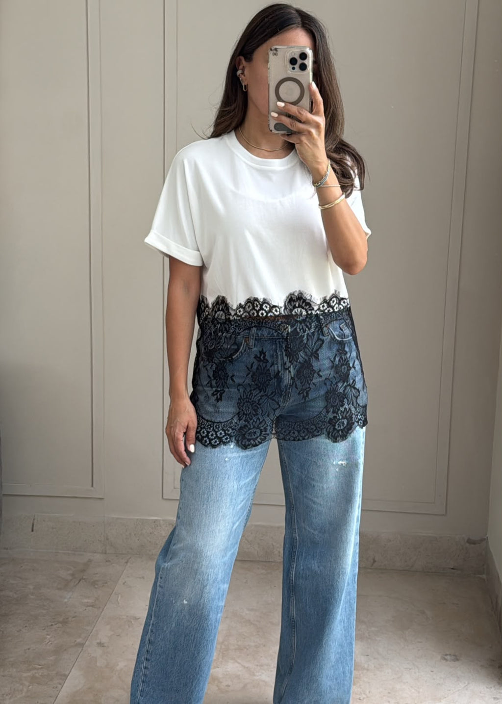 Kelly Lace Tee