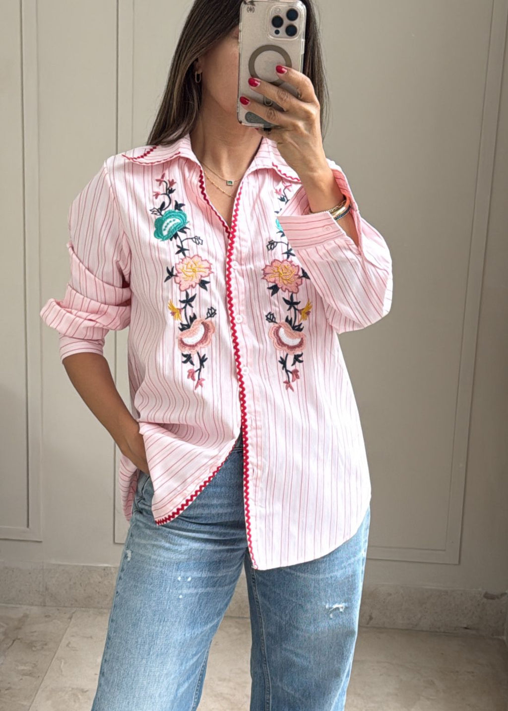 Bella Embroidered Shirt