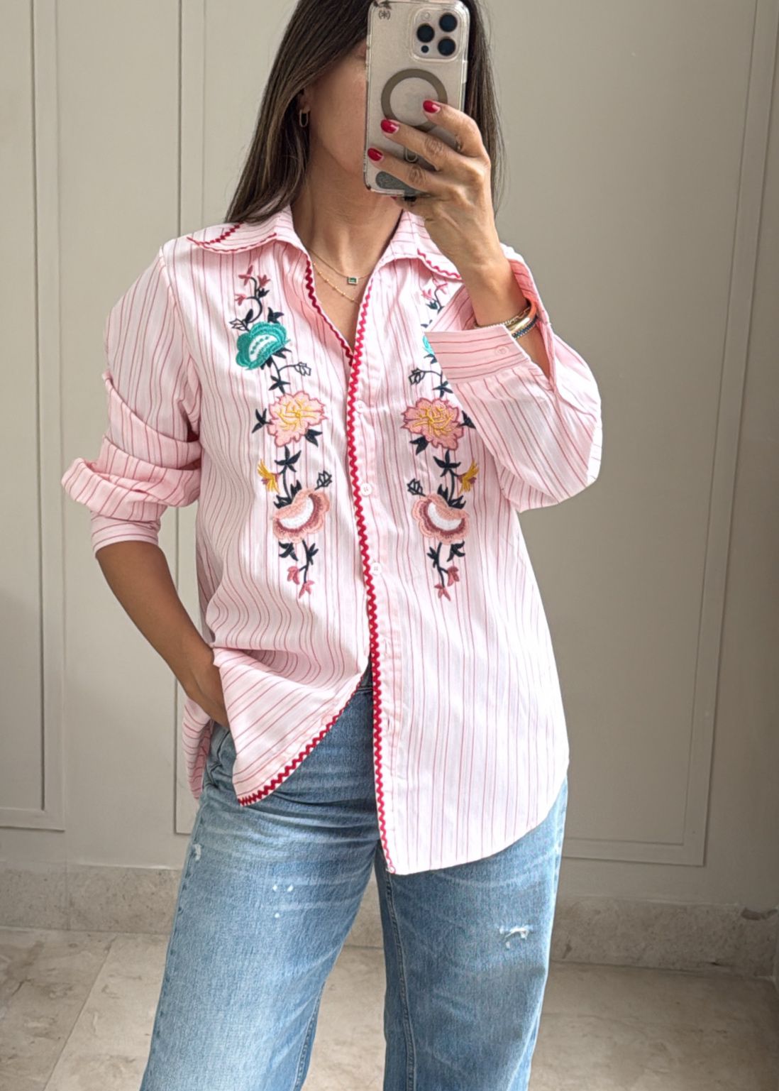 Bella Embroidered Shirt