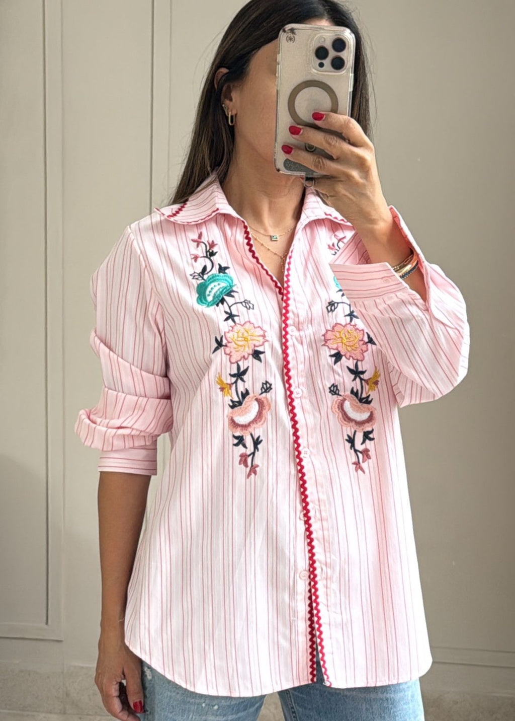 Bella Embroidered Shirt