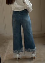 Monroe Lace Denim