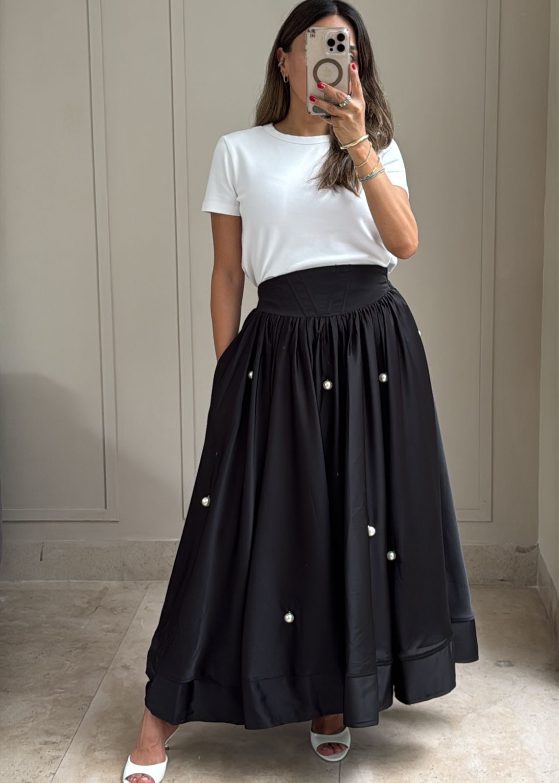 Pearl Luxe Skirt