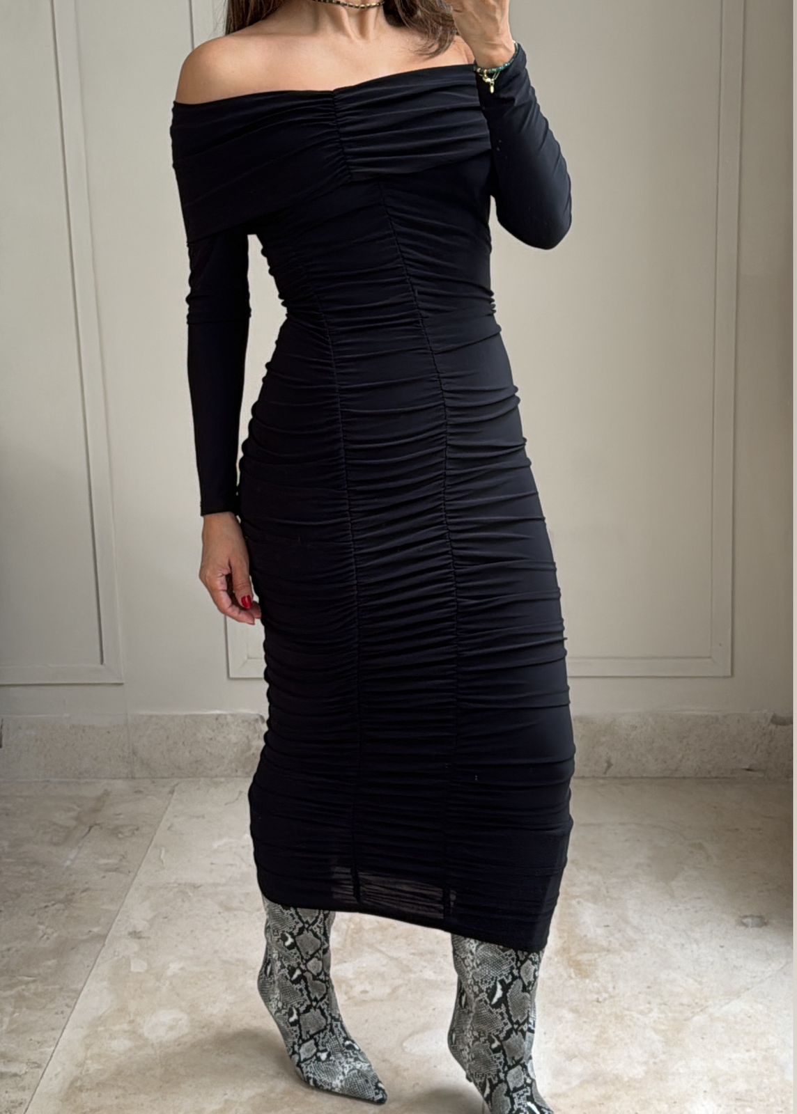 Black  Muse Dress