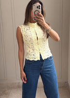 Oriental Lace Top