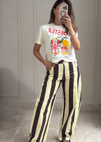 Butter & Cocoa Barrel Pants