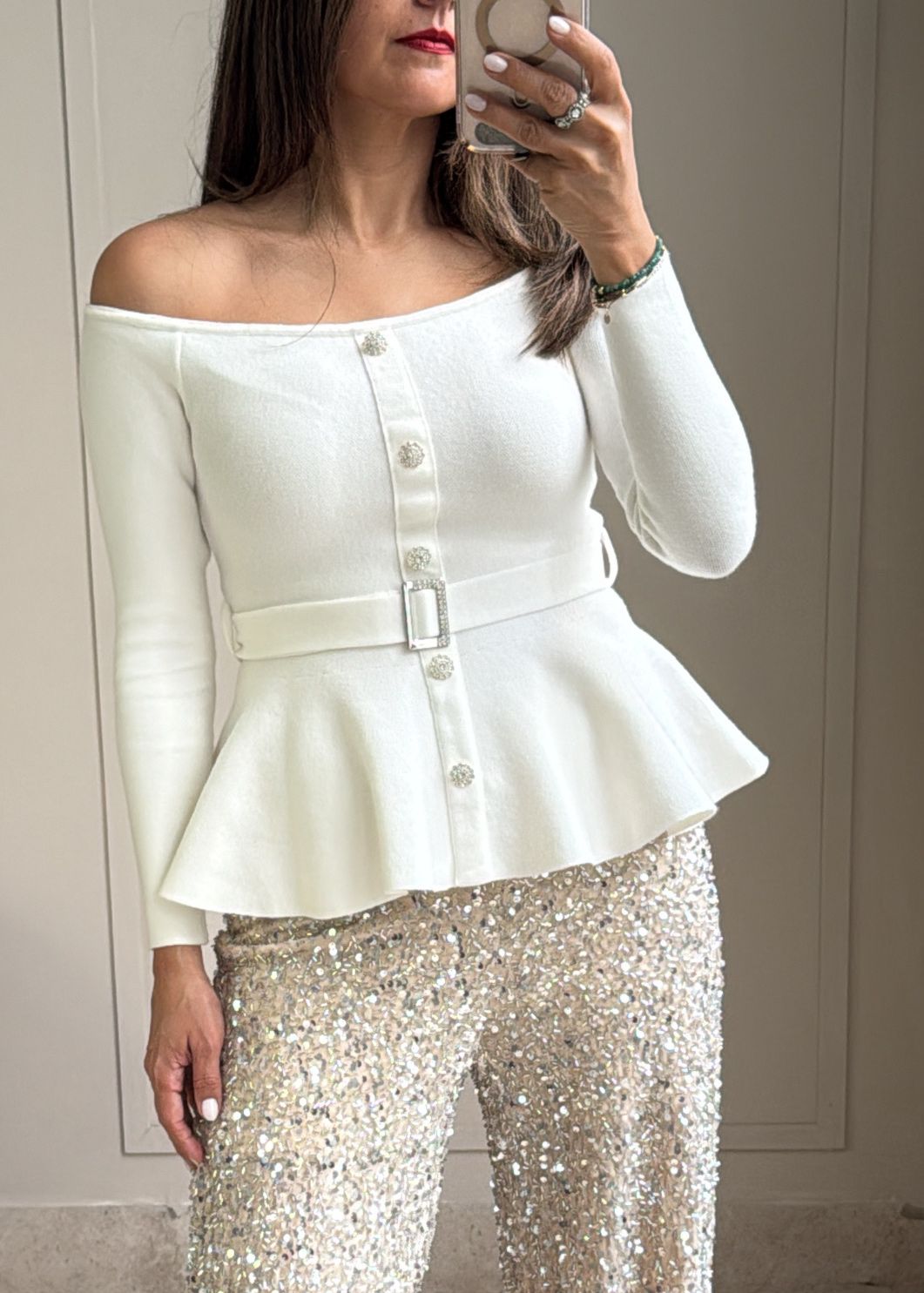 Larissa Peplum Top