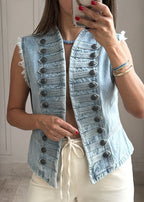Commander Denim Vest