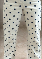 Navy Dot Jeans