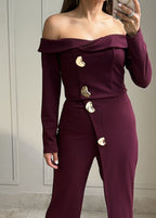 Set Off-Shoulder & Pareo Pants