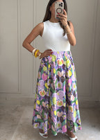 Lilac Garden Skirt