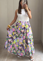 Lilac Garden Skirt