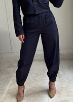 Kathia Dark Denim Set