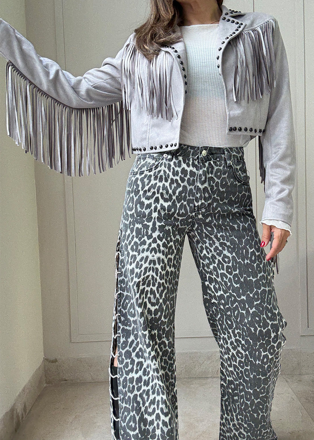 Amanda Fringe Jacket