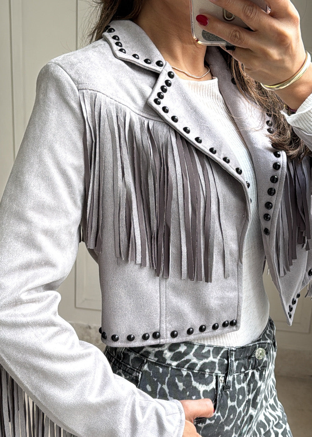 Amanda Fringe Jacket