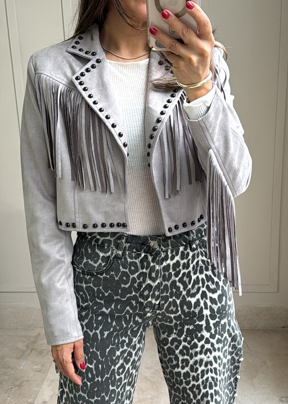 Amanda Fringe Jacket