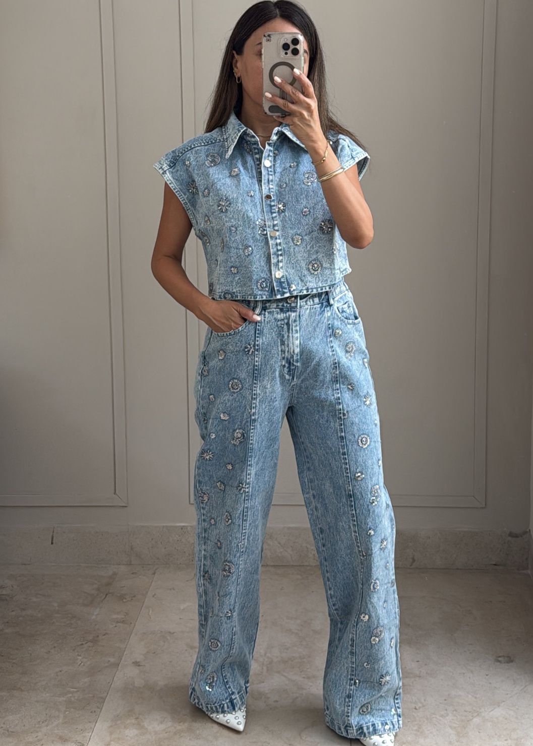 Stardust Denim Set