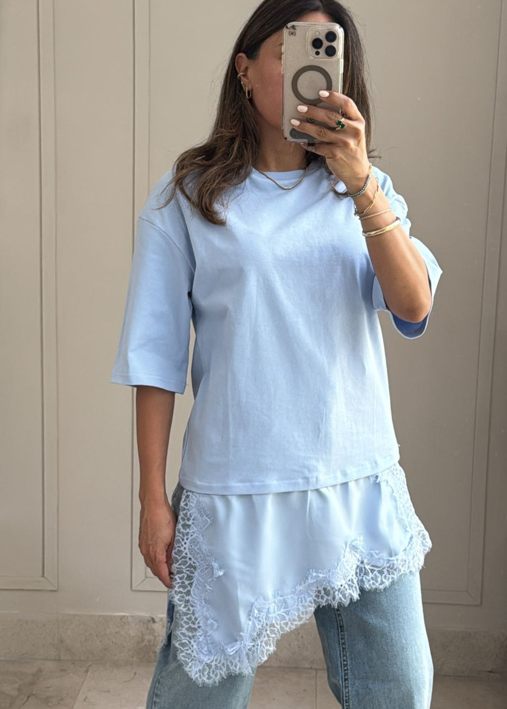 Lace Layer Tee