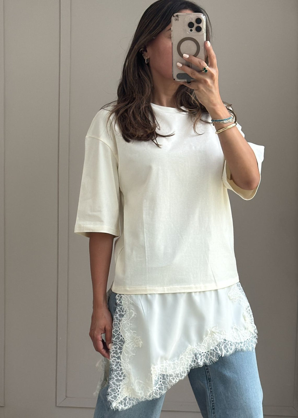 Lace Layer Tee
